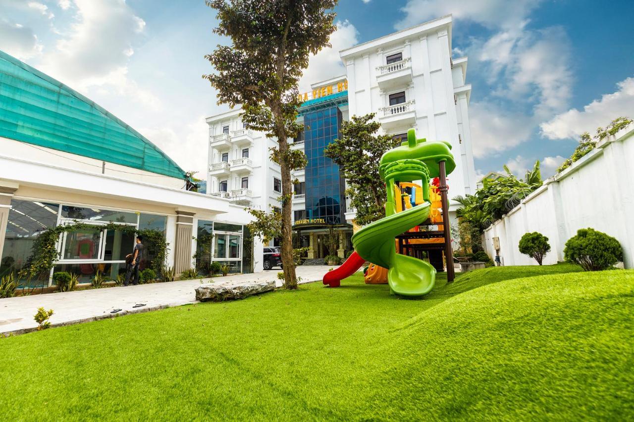 Hoa Vien Hotel - Suoi Khoang Kim Boi Hòa Bình Buitenkant foto