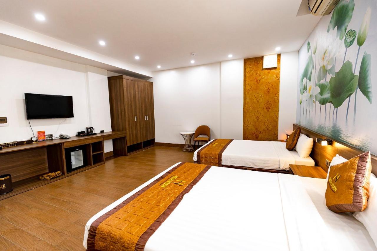 Hoa Vien Hotel - Suoi Khoang Kim Boi Hòa Bình Buitenkant foto